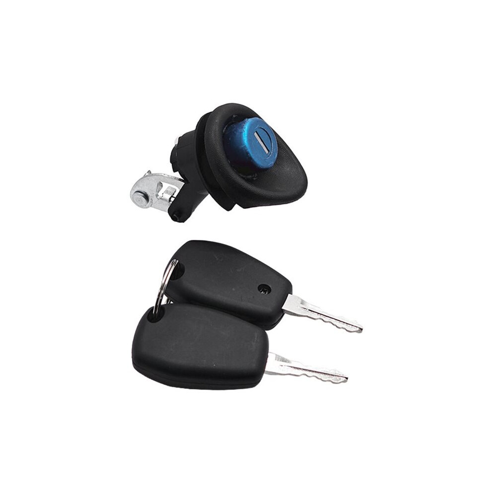 Tailgate Trunk Back Lock With Two Keys For Twingo Logan 7701367940 Black 6031717503304