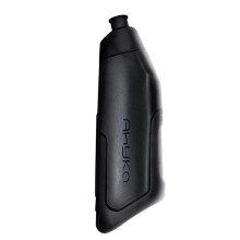 AhyKa Aerodynamic Water Bottle Capacity Food Grade Bottle for MTB Road Bike Frame Down Tube Riding Water Kettle Black
