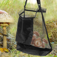 1Mushroombag Praktische Draagtas Mesh Stof Voor Dagelijks Gebruik