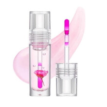 (4) Crystal Jelly Lip Oil Lip Gloss Transparent Lip Oil Tinted for Lip Care