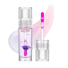 (2) Crystal Jelly Lip Oil Lip Gloss Transparent Lip Oil Tinted for Lip Care