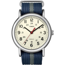 Timex Unisex Special Weekender Slip Through Quartz Watch with Analogue Display and Nylon strap