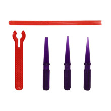 Set di Penna Livellatrice per Riparazione Ammaccature Auto, Set Penna A Percussione e Martello Strumento per Riparazione Ammaccature Auto per