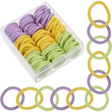 1Doos Elastische Haaraccessoires Voor Met Vrolijke Kleuren