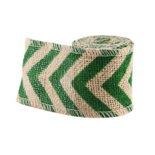 2M Bruin Groen Burlap Lint Voor Woondecoratie En DIY Knutselwerk