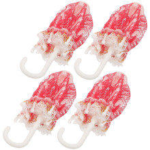 4St Decoratieve Mini 's Voor En Tafeldecoratie