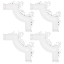 4St Wit PVC Vintage Plafondhoeklijsten Voor Binnendecoratie