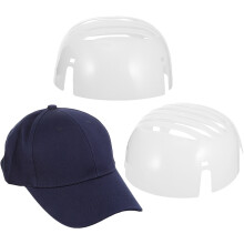 1Set Katoenen Baseball Hoed Met Veilige Bump Caps Insert