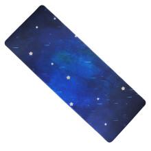 1St Decoratieve Rgb Muismat Rubberstof Marineblauw Voor Gaming