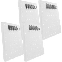4Sets Zelfklevende ABS Pegboard Wand Organizer Voor Keuken & Garage