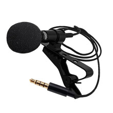 1Set Lapel Microfoon Schokbestendig Voor Online Les En K Song