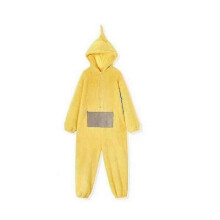 (XL, yellow) Carnivalhome 4 Colors Teletubbies Cosplay For Adult Funny Tinky Winky Anime Dipsy Laa-laa Po Soft Long Sleeves Piece Pajamas Costume Bzsm