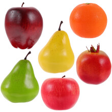6St Fruit Ornamenten Levendig Voor Photo Props En
