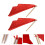 1Paar Drumstokken Rood & Comfortabel Drummen 7