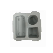 (Gray) Outdoor Storage Rack Capacity Snack Container Tray With Cup Holder Multiple Compartments For Bogg Bag Easy To For On-the-go