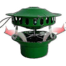 Fireplace chimney fan for BBQ hut 80W electric ventilation system
