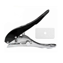 (10mm) Portable Hole Punch Tool,premium Single Hole Punch Heavy Duty Hole Punch Paper