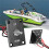 Button Rocker Toggle  Self Reset 6 Pin 3 Position /Down Power Transfer with Plate & Waterproof Cap 4