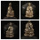 Gouden Messing Avalokitesvara Statue Decor Voor Thuis En Bureau 6