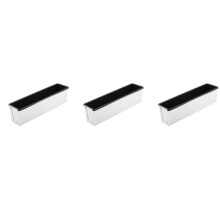 3X Anti Haft Rechteckige Brot Form Kleine Toast Box Back Form Kuchen Form