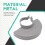 4.2 cm inner diameter angle grinder protective cover for  100 6