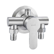 Shower faucet for bathroom stainless steel hot cold water mixer