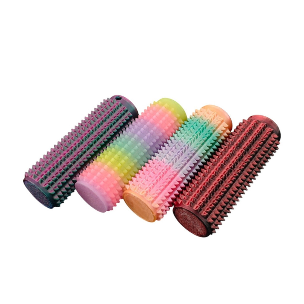 Mini Spiky Fidget Keychain for Anxiety Relief Sensory Stress Relief Toy for Adults and Kids