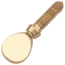 Tornillo de Apriete para Cuello de SaxofóN de 4 Piezas Compatible con Accesorio de Clarinete Bajo para SaxofóN (Plateado)