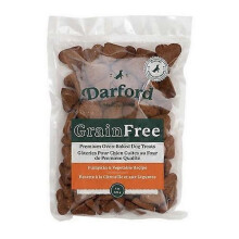 Darford Grain Free Oven-Baked Dog Treats, 8 Each / 1 lb / Regular, Pumpkin & Vegetable