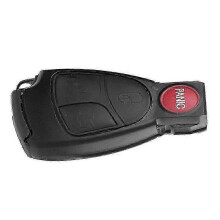 3+1 Button Car Smart Key Fob Case Cover Shell Fit for Mercedes Benz FG05
