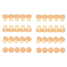 40 Pezzi Tappi per Vino A Forma di T Tappi per Degustazione Tappi per Vino A Forma di T con Tappo in Legno Tappo per Bottiglia di Vino in Legno di