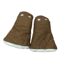 Gants chauffe-mains universels pour poussette,-Couleur café