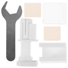 1Set Kit Met Brackets En Roeibandroller Voor Raamdecoratie