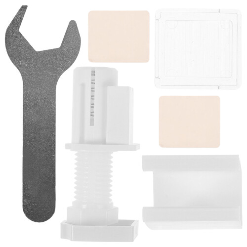 1Set Kit Met Brackets En Roeibandroller Voor Raamdecoratie