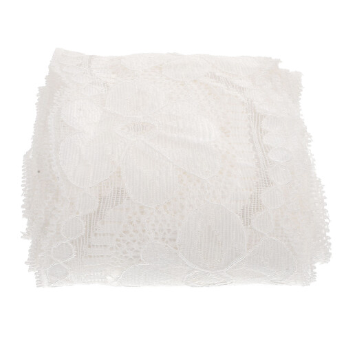1Rol Elastische Nylon Kantband Voor DIY Kledingdecoratie