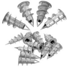 100St Metalen Drywall Pluggen Voor Ophangen En Bevestigen