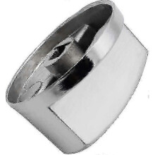 Metal stove knob for gas cooker - 6pcs 6mm universal control knobs