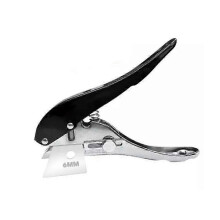 (6mm) Portable Hole Punch Tool,premium Single Hole Punch Heavy Duty Hole Punch Paper