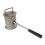 Black Steel BBQ Fire Extinguisher Pot with Handle 7