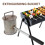 Black Steel BBQ Fire Extinguisher Pot with Handle 8