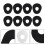 Patches Sensor Patches Meter Sensor Patch Sports Waterproof 25PCS 8.2x7.3cm Blood Glucose Fixed Patch for Dexcom G7 3
