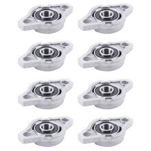 8X KFL000 Innenbohrung mit 10 mm Flansch und Kugelgelagertem Stehlager