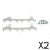 2xBumper /Felling Dog for MS170 MS170C 4