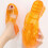Sandales à talons compensés en plastique transparent-Violet 37 9