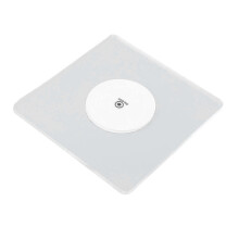 Colorful LED Wine Coaster - Non-Slip Transparent, 3 Lighting Modes for Home Bars & Parties