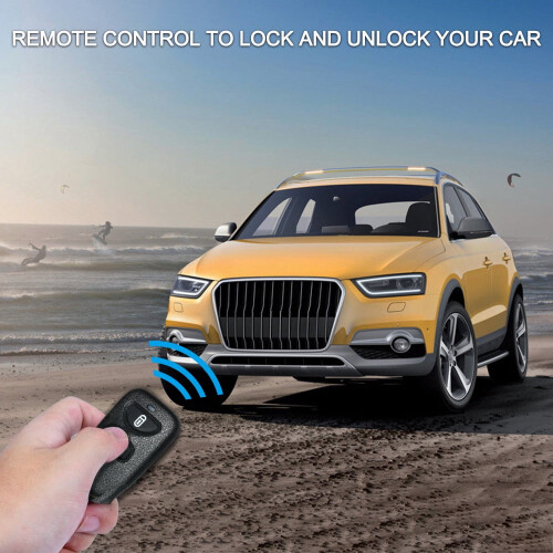 Universal Car Auto Remote Central Kit Door Lock Locking Vehicle Keyless Entry System with 2 Remote Control 1