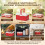 (red) Foldable Camping Storage Box - Durable PP Plastic 5