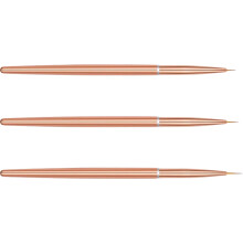 3St Nail Art Pens Rose Met Beschermkap Voor Ontwerpen