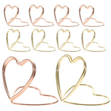 24St Multifunctionele Hartvormige Paperclips Van Legering