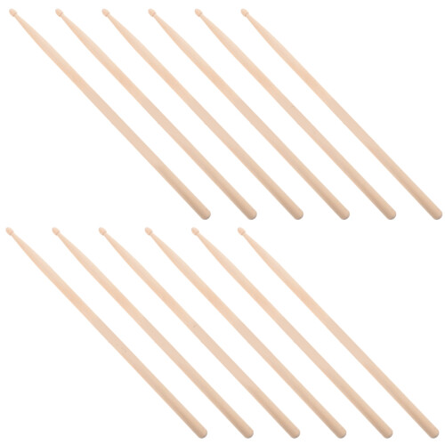 6Paren Maple Drumsticks 5A Percussie Sticks Voor Muzikanten